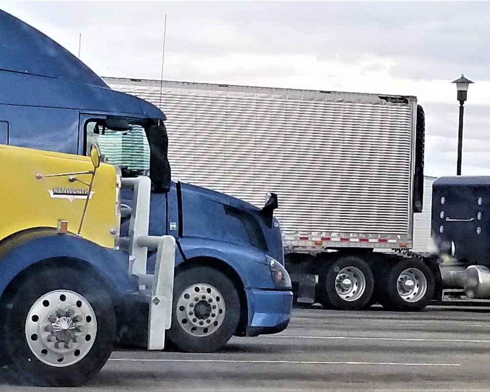 Trucking! At the Truck Stop!